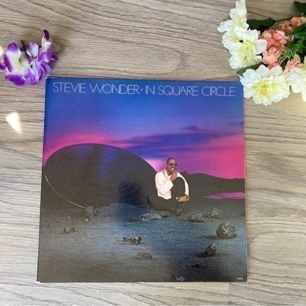 ✨ Stevie Wonder IN Square Circle Spain Vinyl LP 12 " 33 Motown🎶 1985 VTG